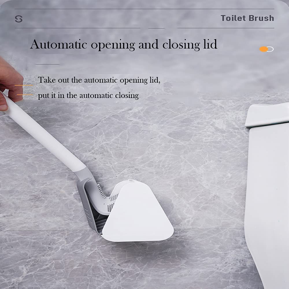 Golf Toilet Brush Wall-Mounted Cleaning Tools Silicone