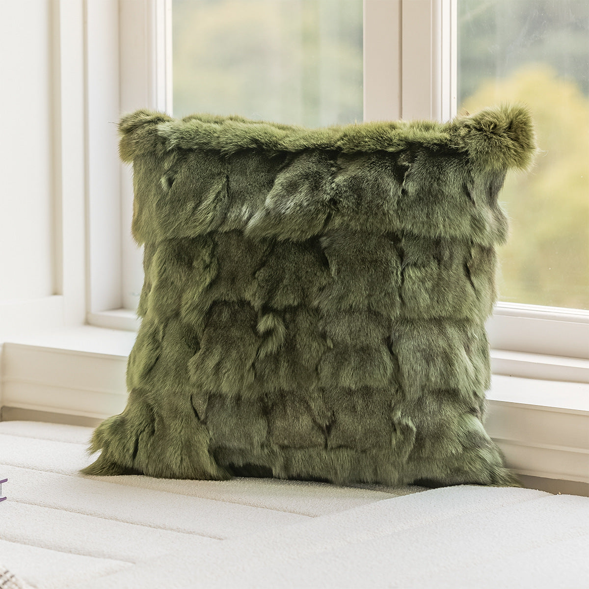 Green Pillow Bedside Cushion Nordic Sofa Pillow Cases