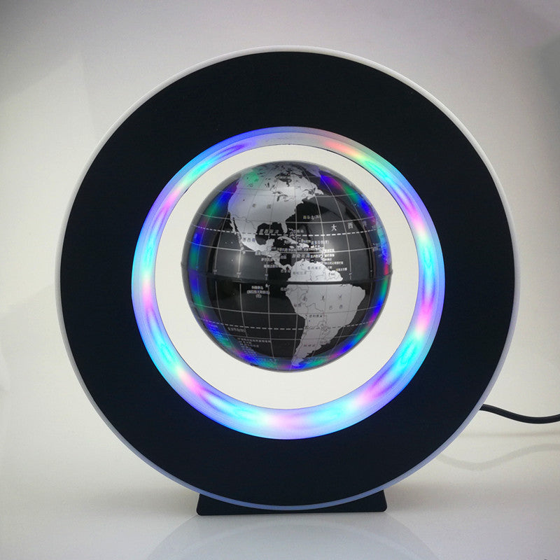 Magnetic Levitation Globe Rotating Luminous European-style Decoration