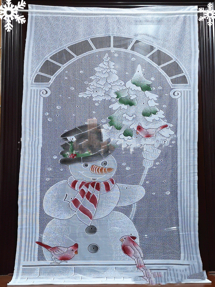 Merry Christmas Santa Claus Snowman Deer Christmas Present