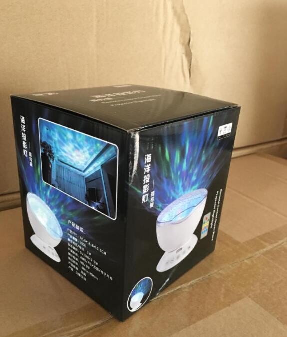 The remote control version of the ocean projection lamp