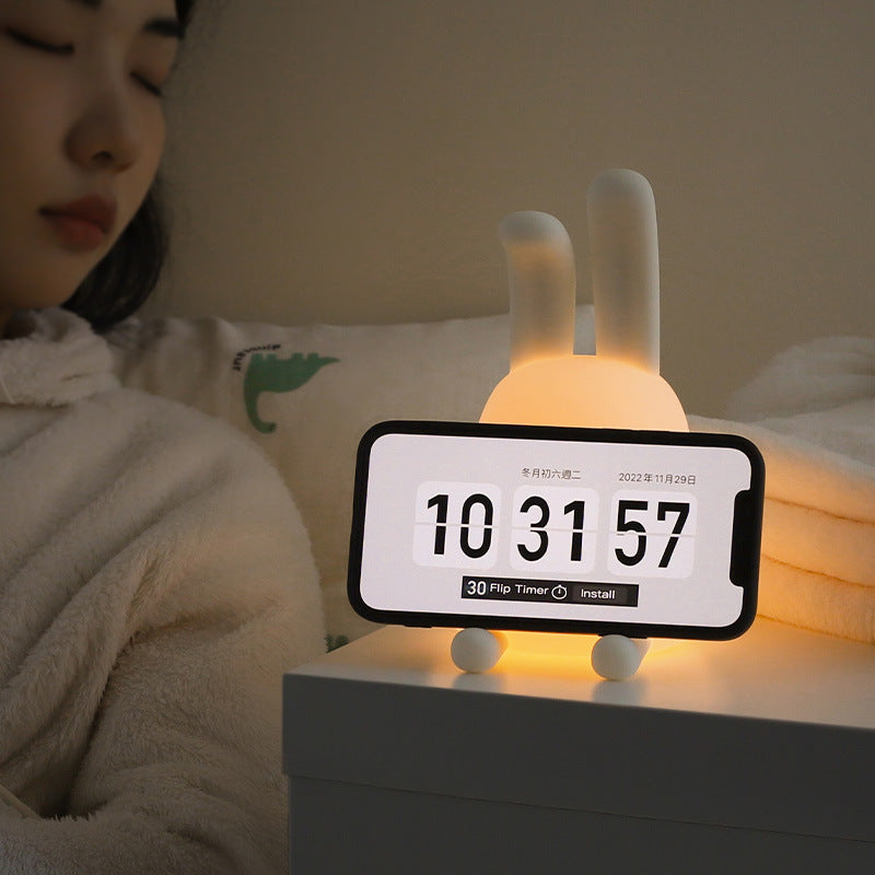 Cute Rabbit Mood Light Dimmable Led Soft Night Light Led Lights