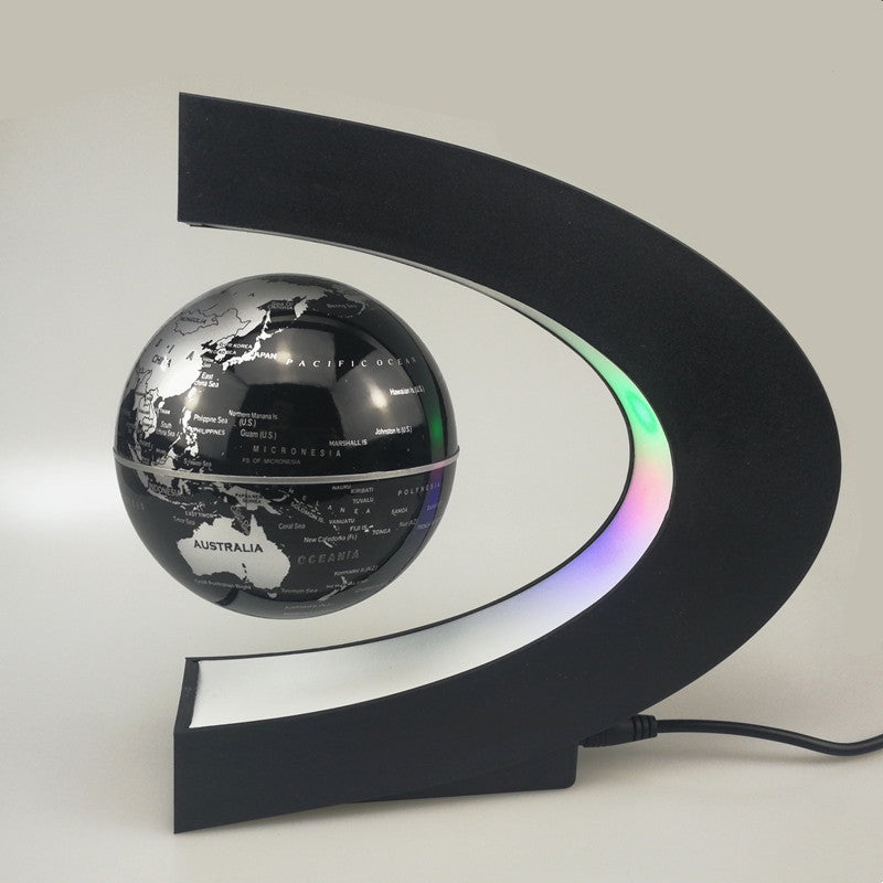 Magnetic Levitation Globe Rotating Luminous European-style Decoration