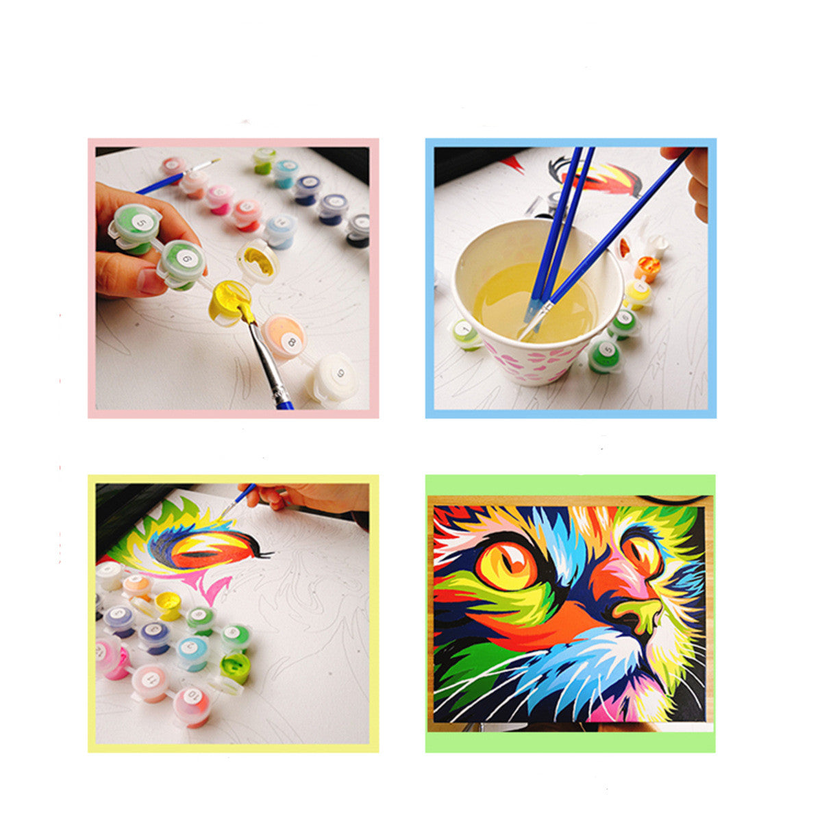 Diy Digital Oil Painting Home Living Room Decoration Painting