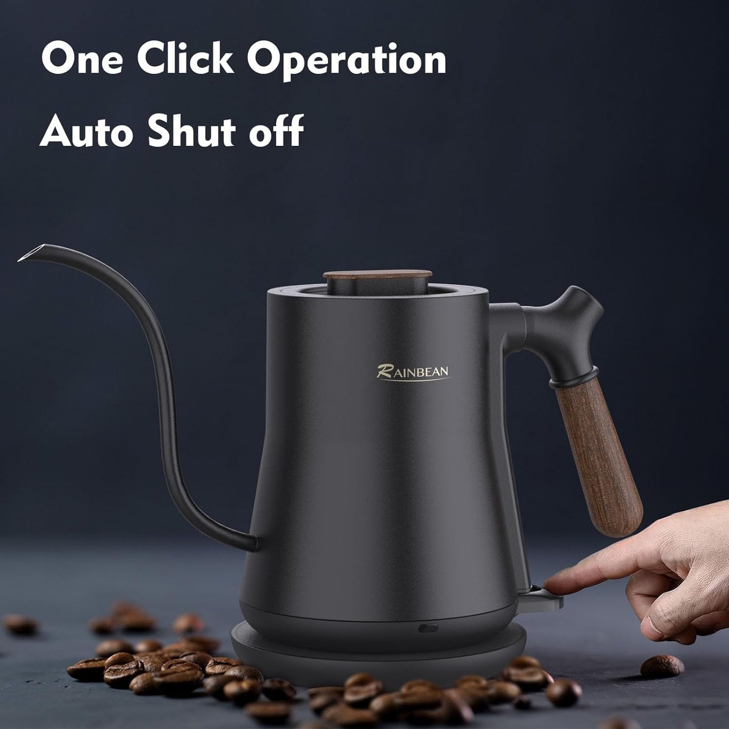 Gooseneck Electric Kettle, Pour Over Coffee Kettle Hot Water