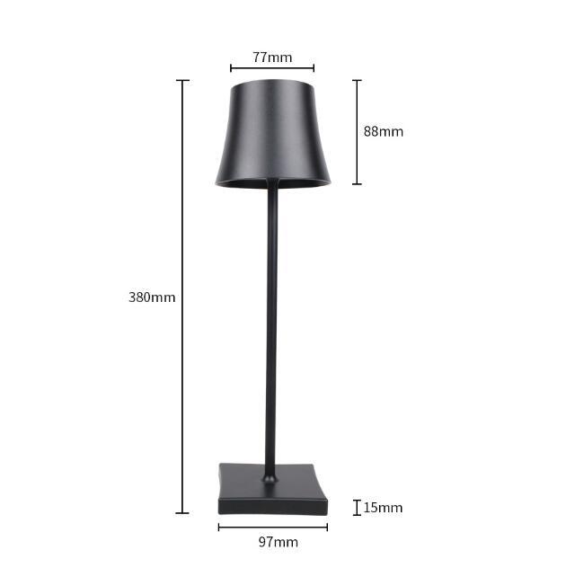 Style Living Room Reading Bedside USB Charging Led Desk Lamp