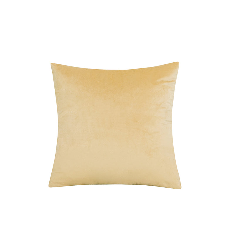 Office Car Lumbar Support Velvet Pillowcase