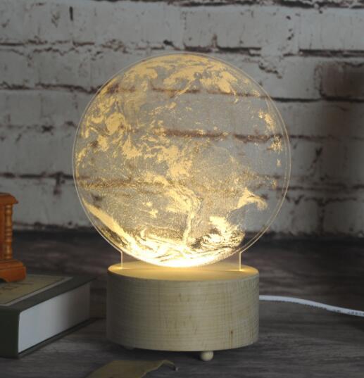 Cute Jellyfish Lamps Romantic LED Touch Children Lights Night Light