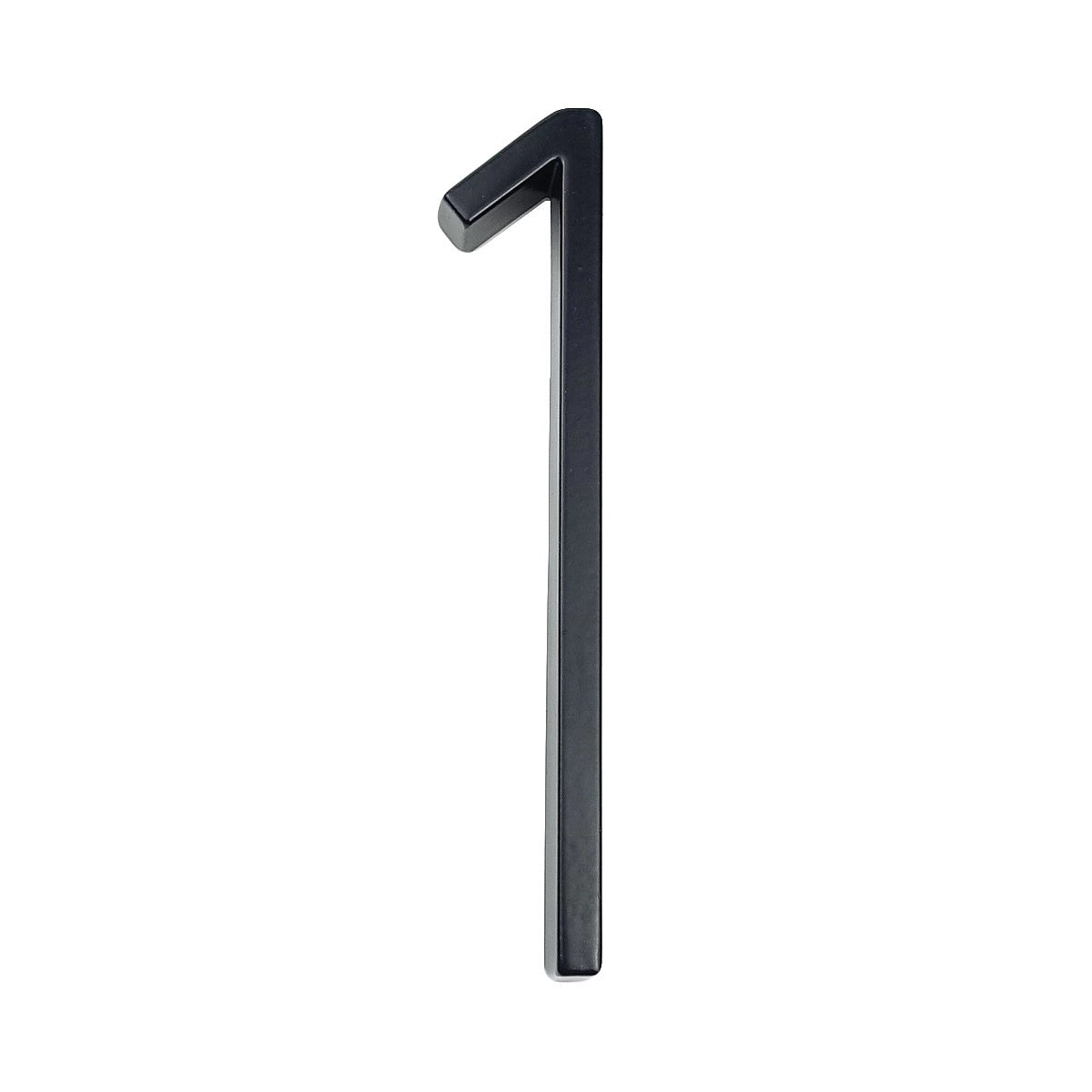 12CM Black 3D Three-dimensional Metal Digital Door Plate Number