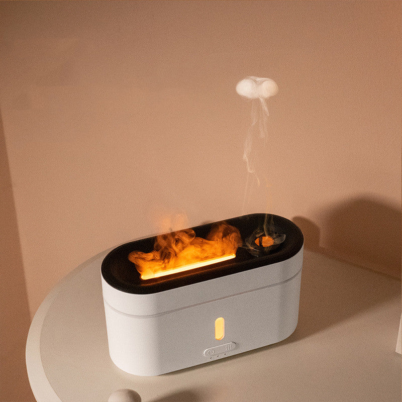 Flame Lamp Humidifier Aromatherapy Machine Flame Lamp