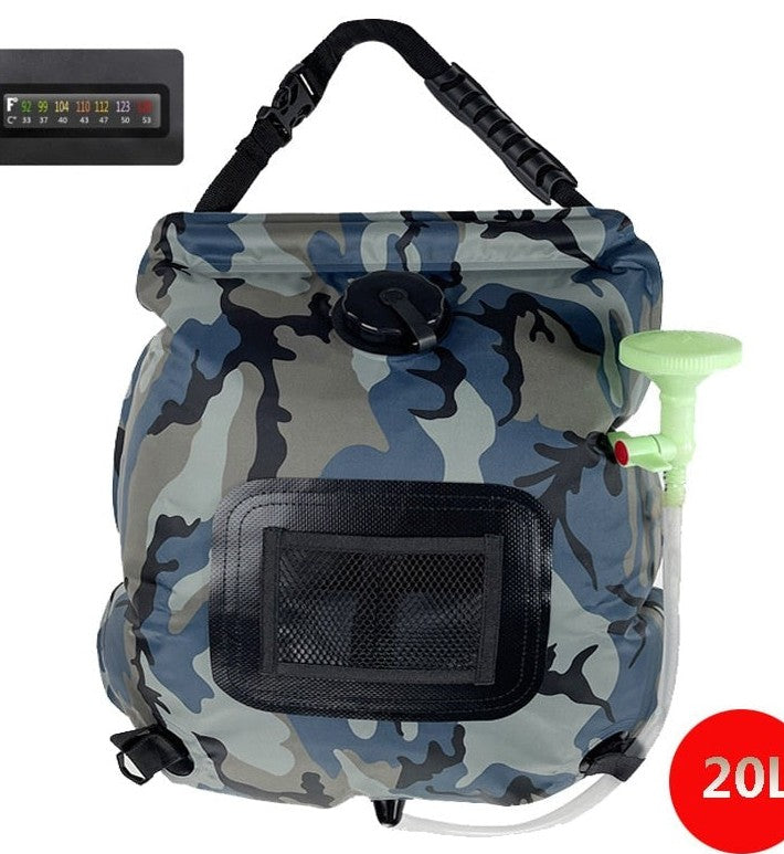Outdoor Solar Bath Bag Camping Bath Water Storage Bag