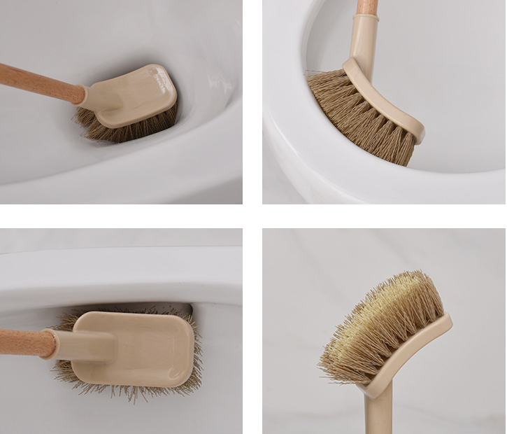 Wooden Household Handle Toilet Brush Cleaning Tools