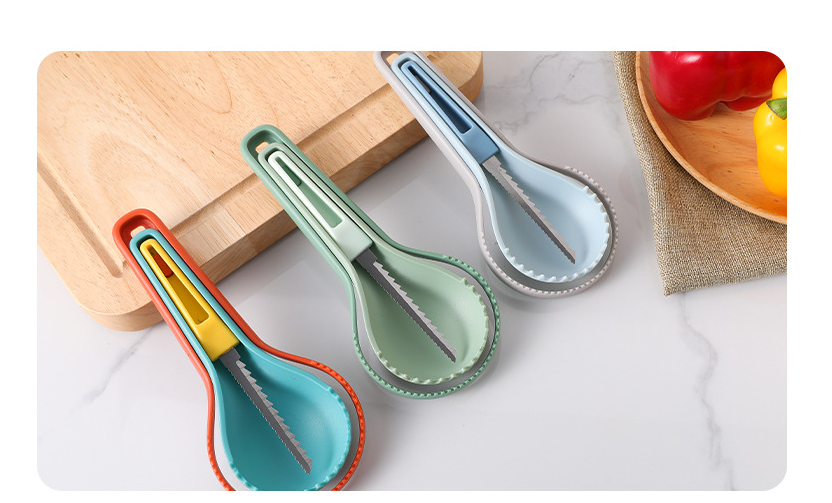 Fruit Digger Foldable Three-piece Melon And Fruit Separator