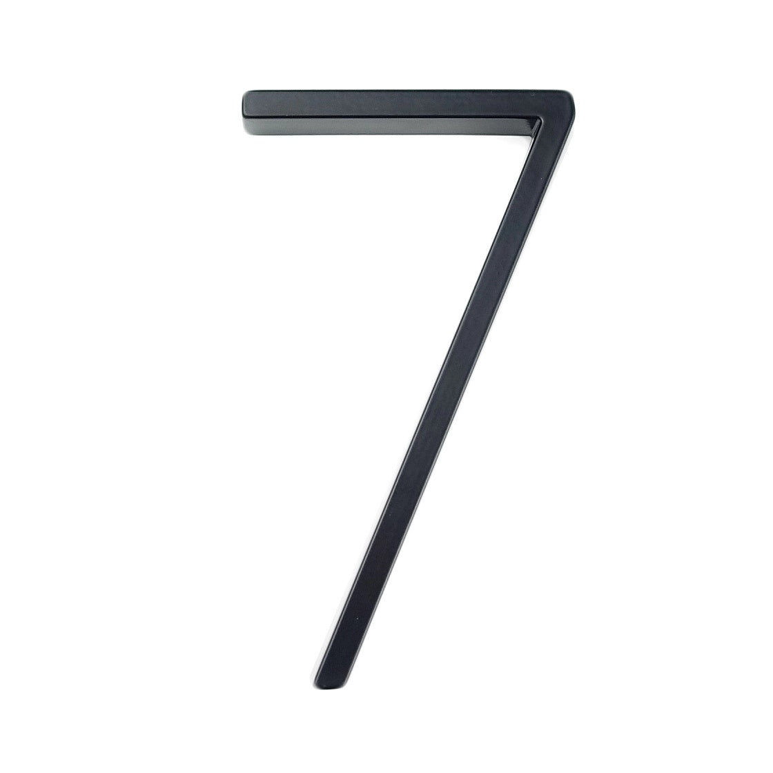 12CM Black 3D Three-dimensional Metal Digital Door Plate Number