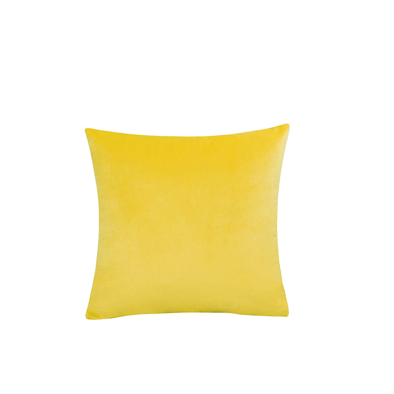 Office Car Lumbar Support Velvet Pillowcase