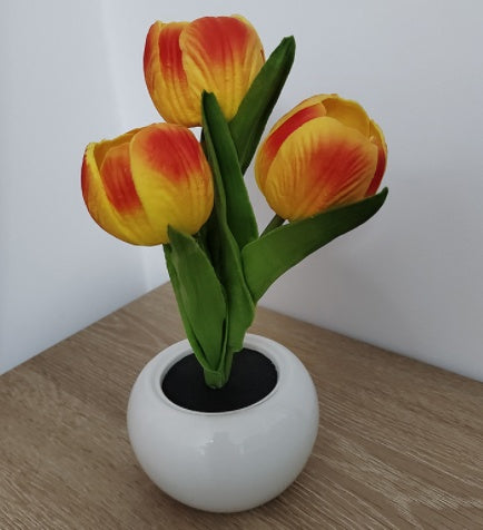 LED Tulip Night Light Simulation Flower Table Lamp LED Lights