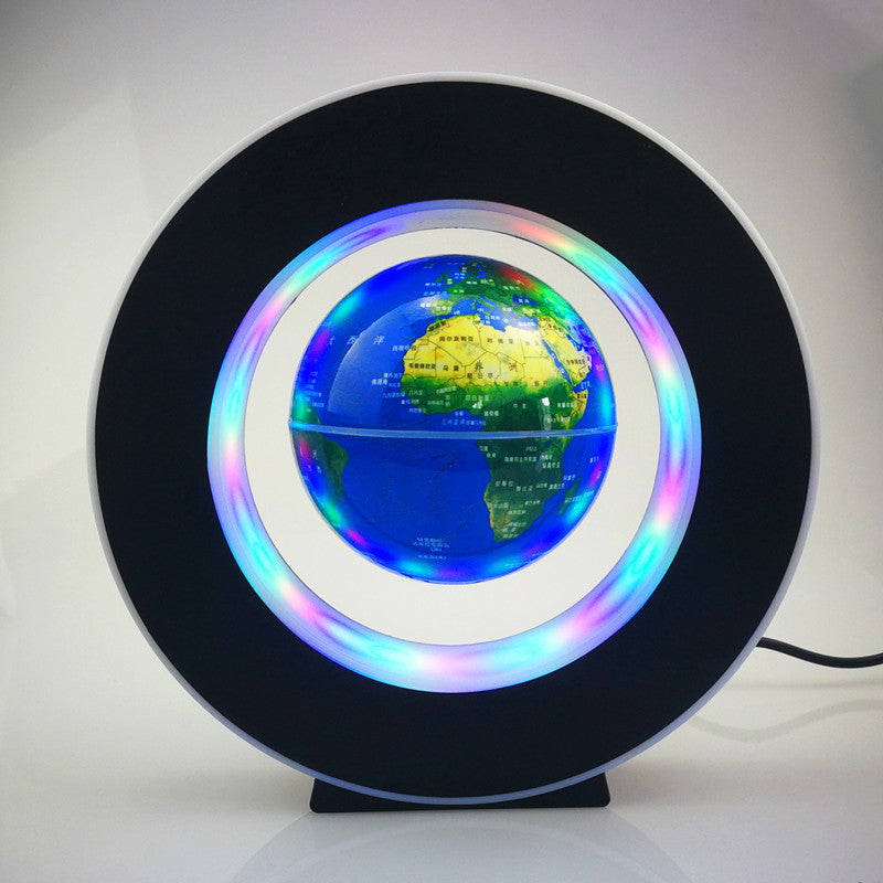 Magnetic Levitation Globe Rotating Luminous European-style Decoration