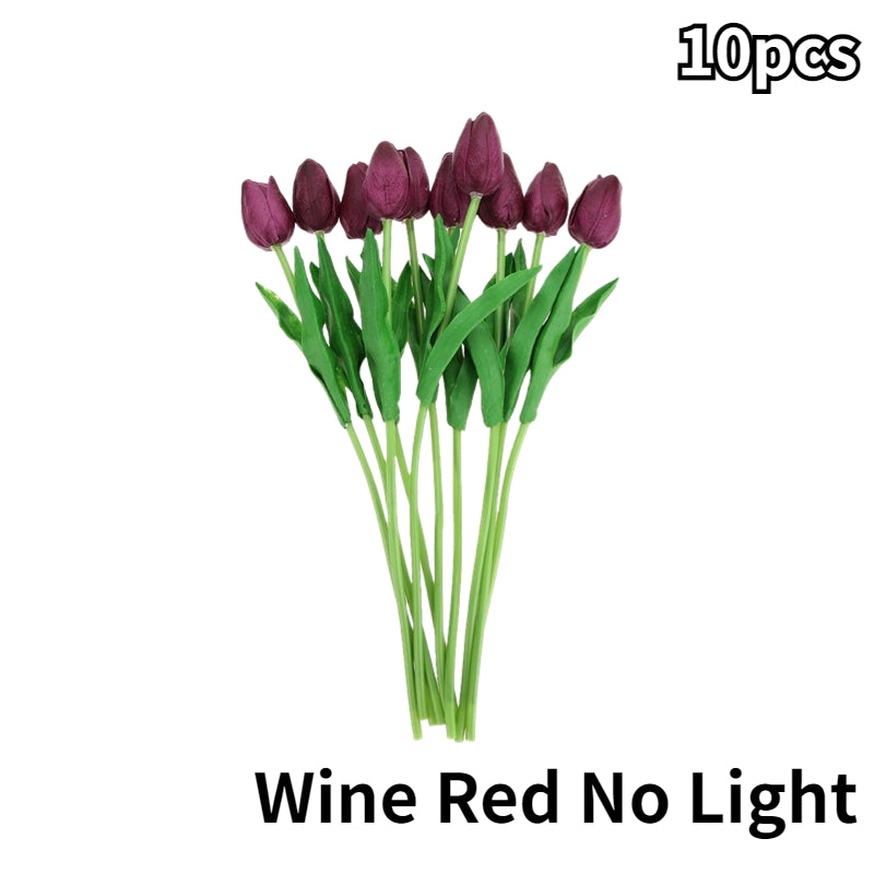 Flashing Tulip Holding Flower Decoration