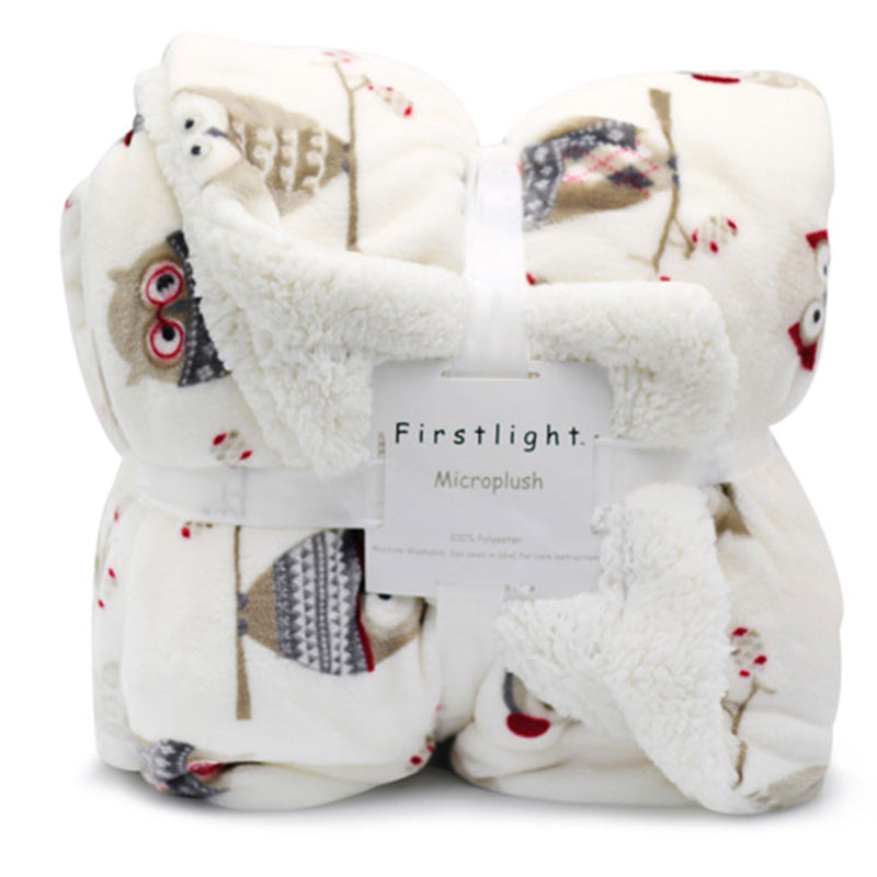 Lambskin leg blanket