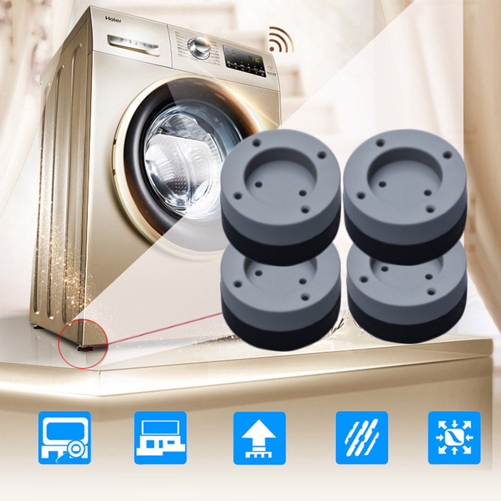 Shockproof foot pad for washing machine