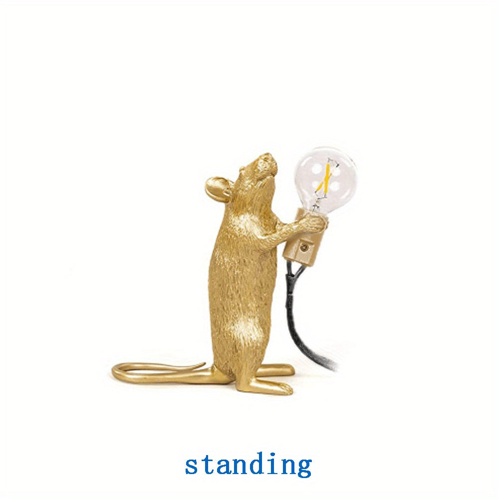 Creative Nordic Resin Mouse Table Lamp