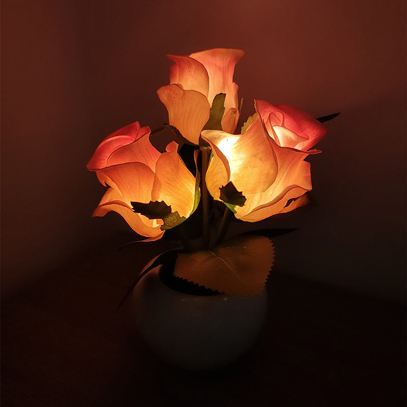 LED Tulip Night Light Simulation Flower Table Lamp LED Lights