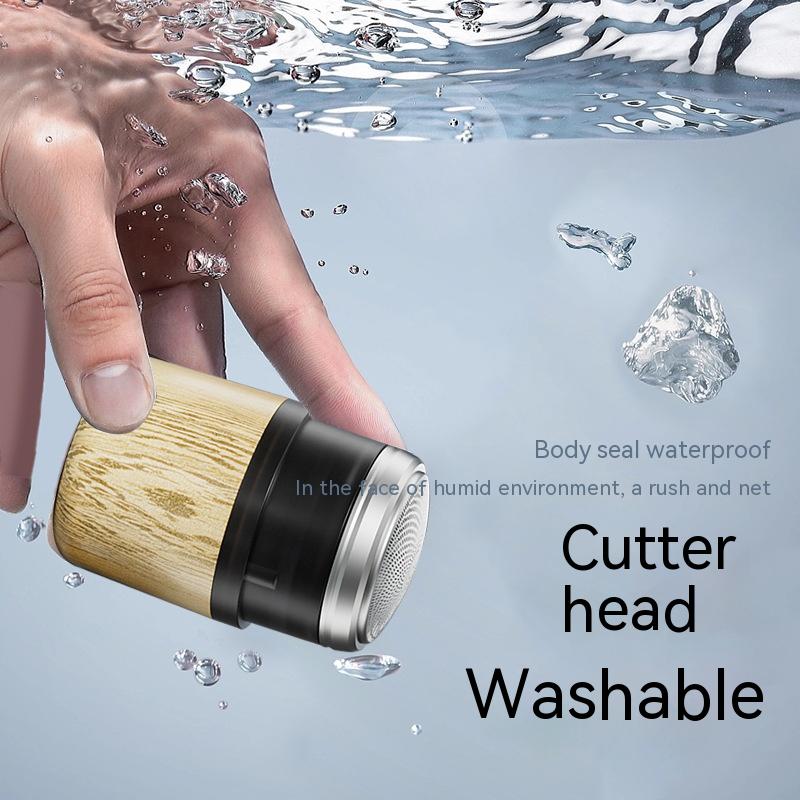 Mini Electric Shaver For Men Pocket Size Washable Cordless Trimmer