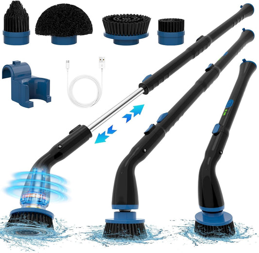 Electric Spin Scrubber Cordless Cleaning Brush