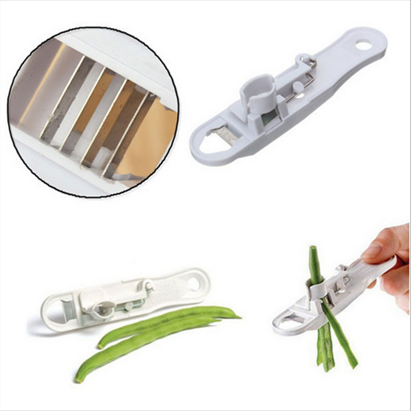 Green Bean Slicer Cutter Cut Fruit Vegetable Stringer Peeler
