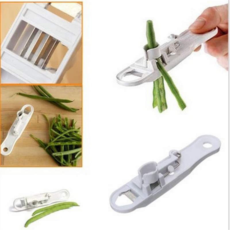 Green Bean Slicer Cutter Cut Fruit Vegetable Stringer Peeler