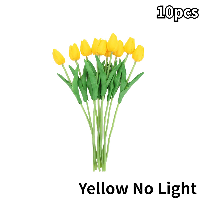 Flashing Tulip Holding Flower Decoration