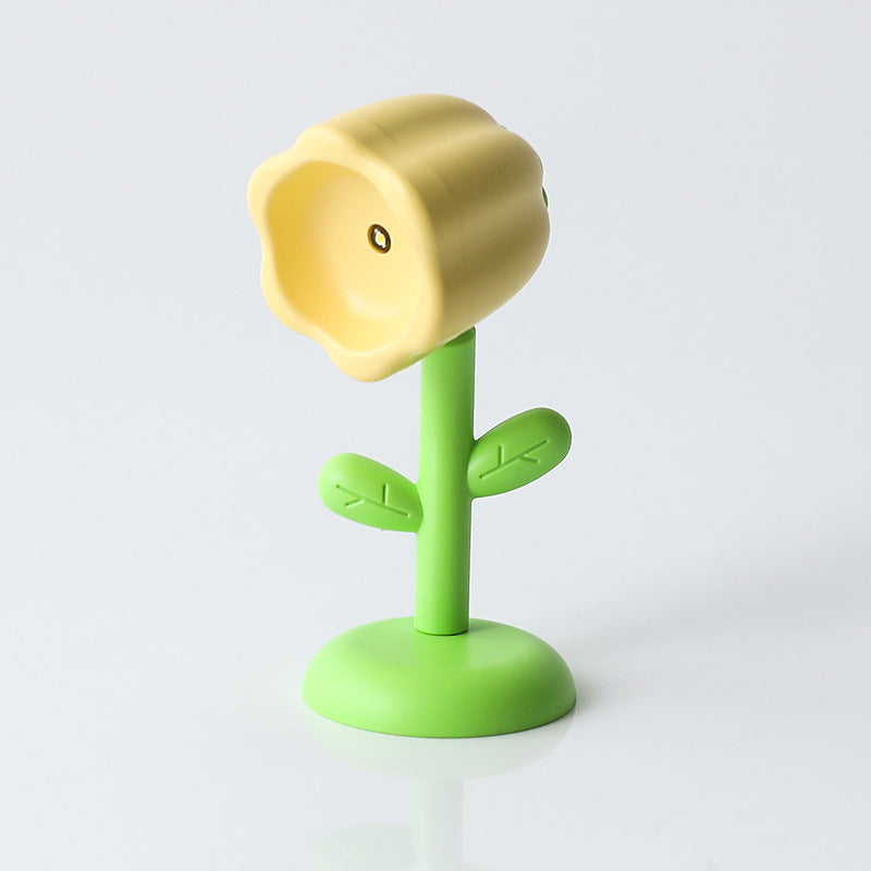 Creative Mini Magnetic Small Night Lamp Flowers Home Decor