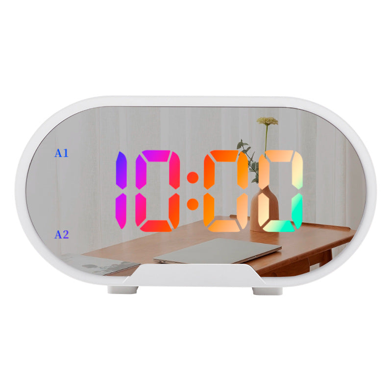 Cross-border New Arrival Large Screen Colorful Digital Display Clock