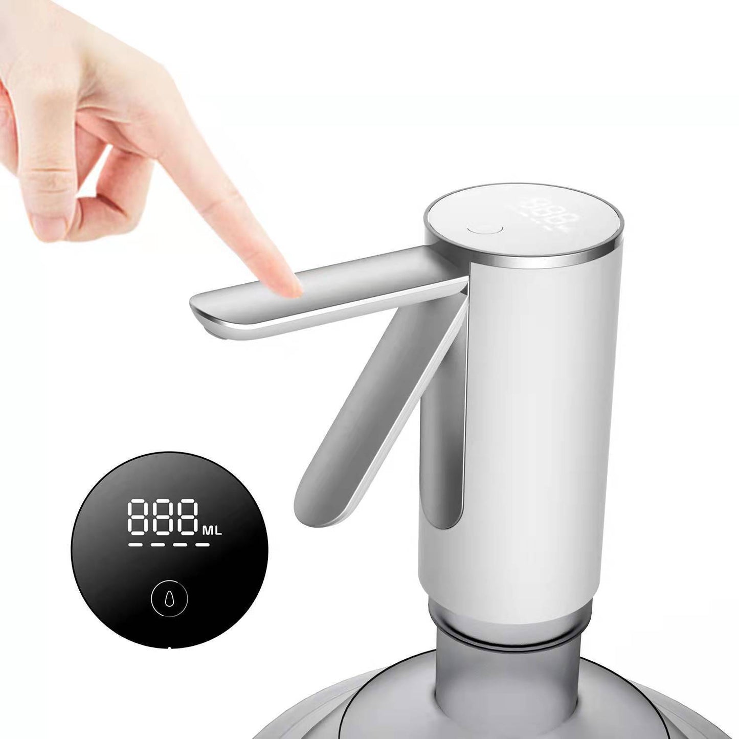 Household Electric Water Display Bottled Water Touch Dispenser