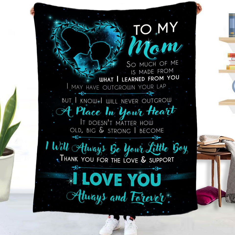 Double-sided Flannel Air Conditioning Napping Cover Blanket