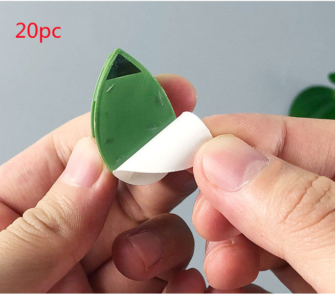 Self-Adhesive Plant Fixture Clip Green Dill Fixator Garden Decor