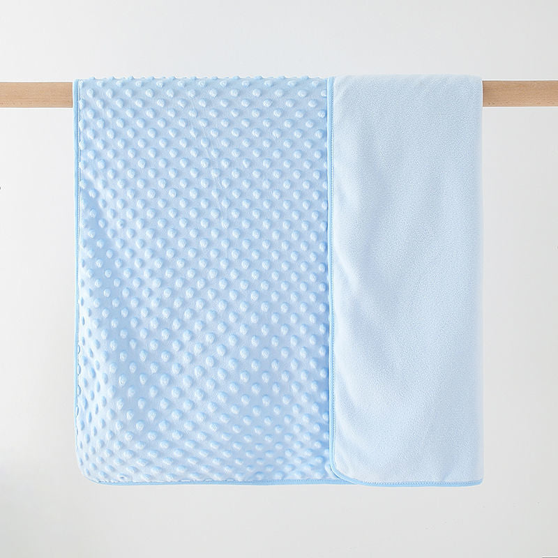 Spring And Autumn Double Cover Blanket Children Summer Cool Air Conditioning Small Quilt