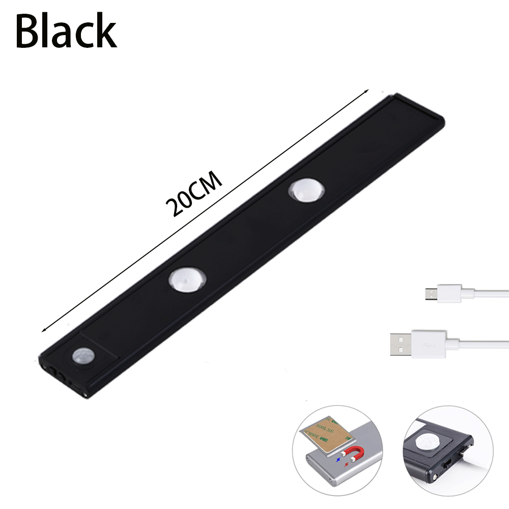 USB LED Night Light Motion Sensor Wireless Thin LED Wine Cooler Light