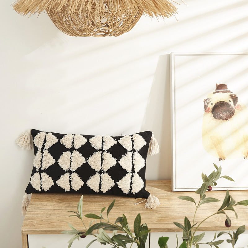 Ethnic Style Living Room Sofa Pillow Cases Rectangular
