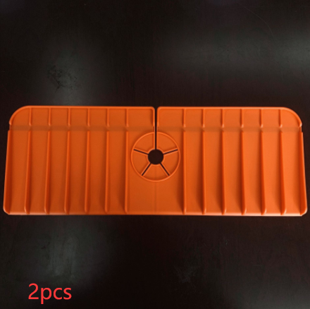 Kitchen Silicone Faucet Absorbent Mat Sink Splash Guard Faucet
