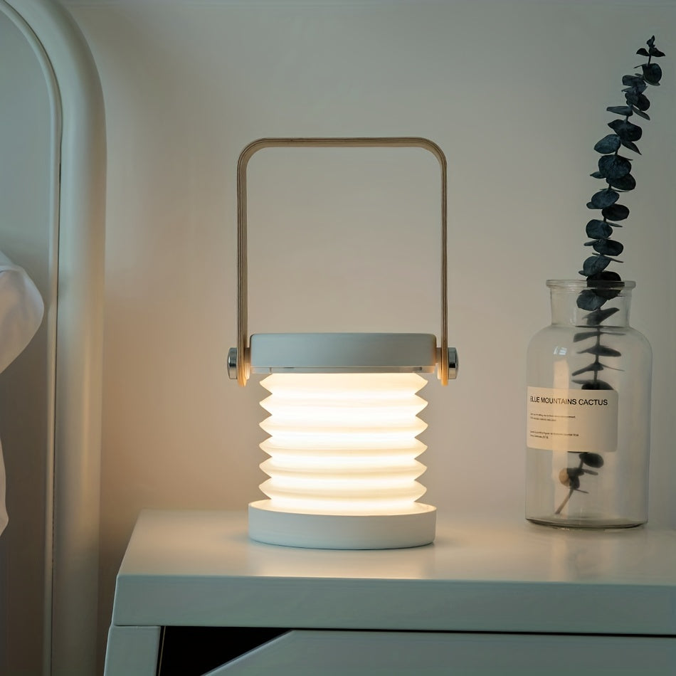 LED Lantern Light Nightlight Christmas Creative Folding Eye Lamp