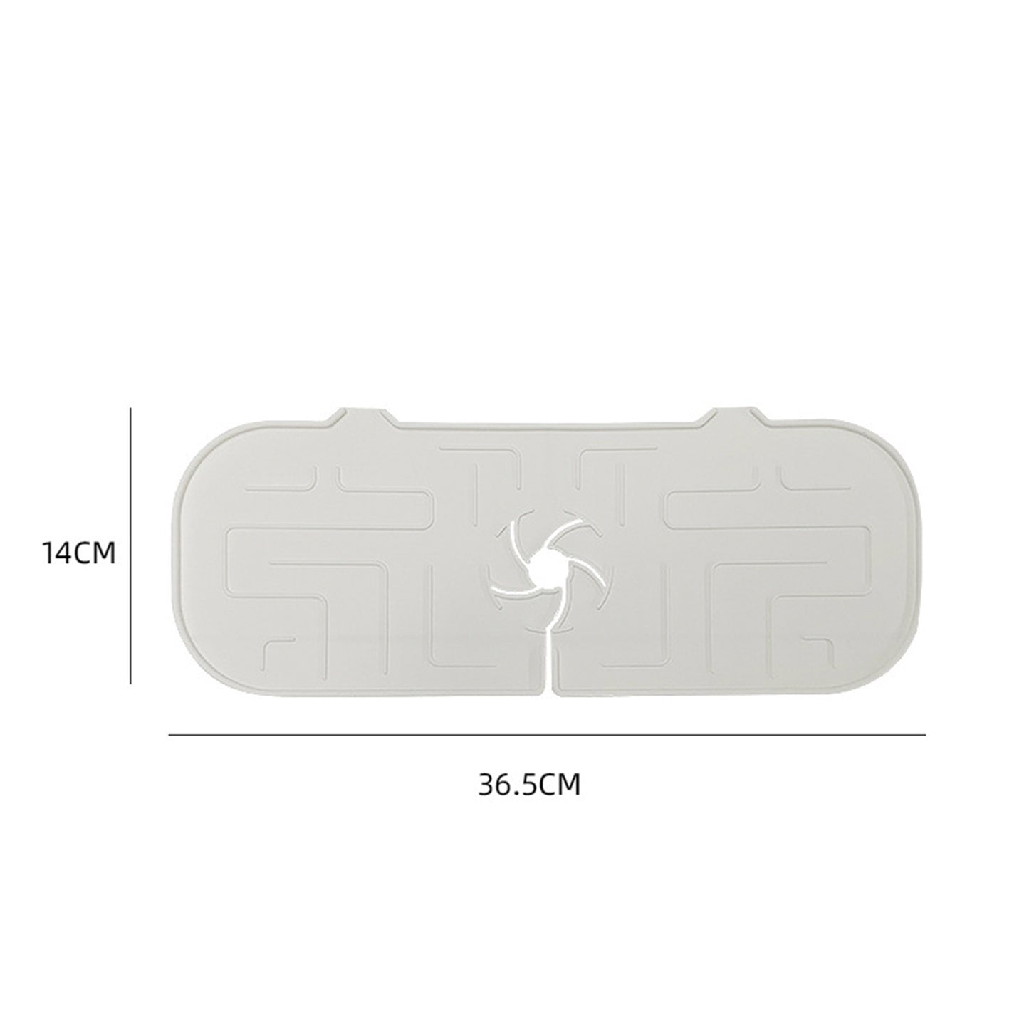 Kitchen Silicone Faucet Absorbent Mat Sink Splash Guard Faucet