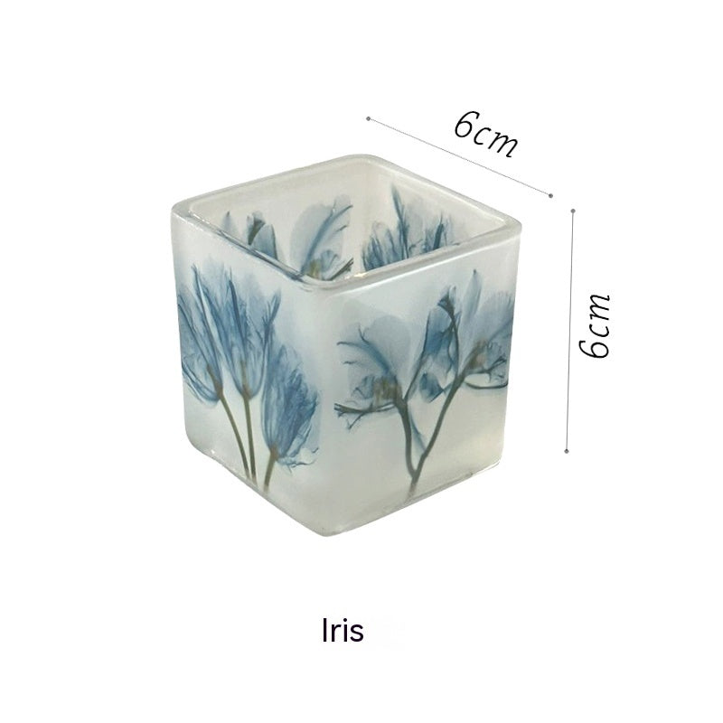 Atmosphere Mosaic Candlestick Glass