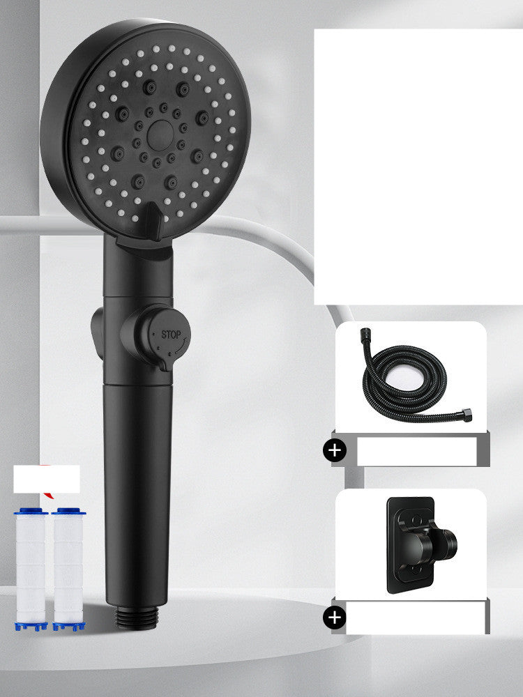 Shower Nozzle Booster Pressurized Set Bath Shower Shower Head