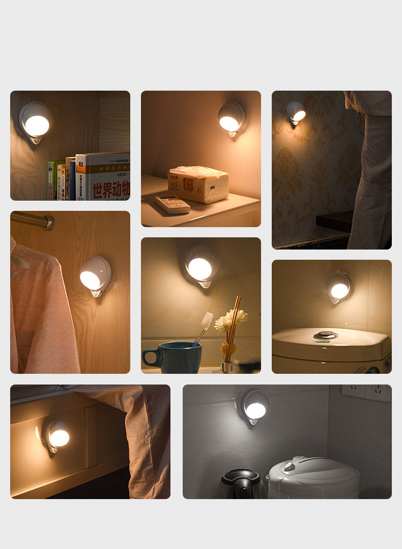 Wireless USB Rechargeable Body Sensor Light Home Decoration