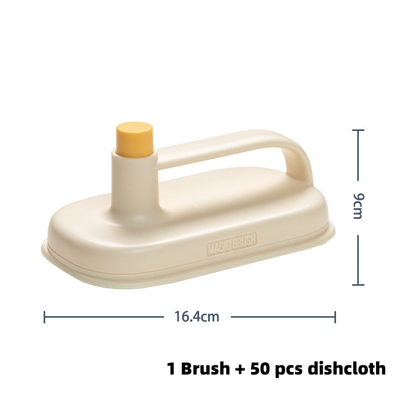 Kitchen Bathroom Toilet Cleaning Magic Brush Glass Wall Cleaning