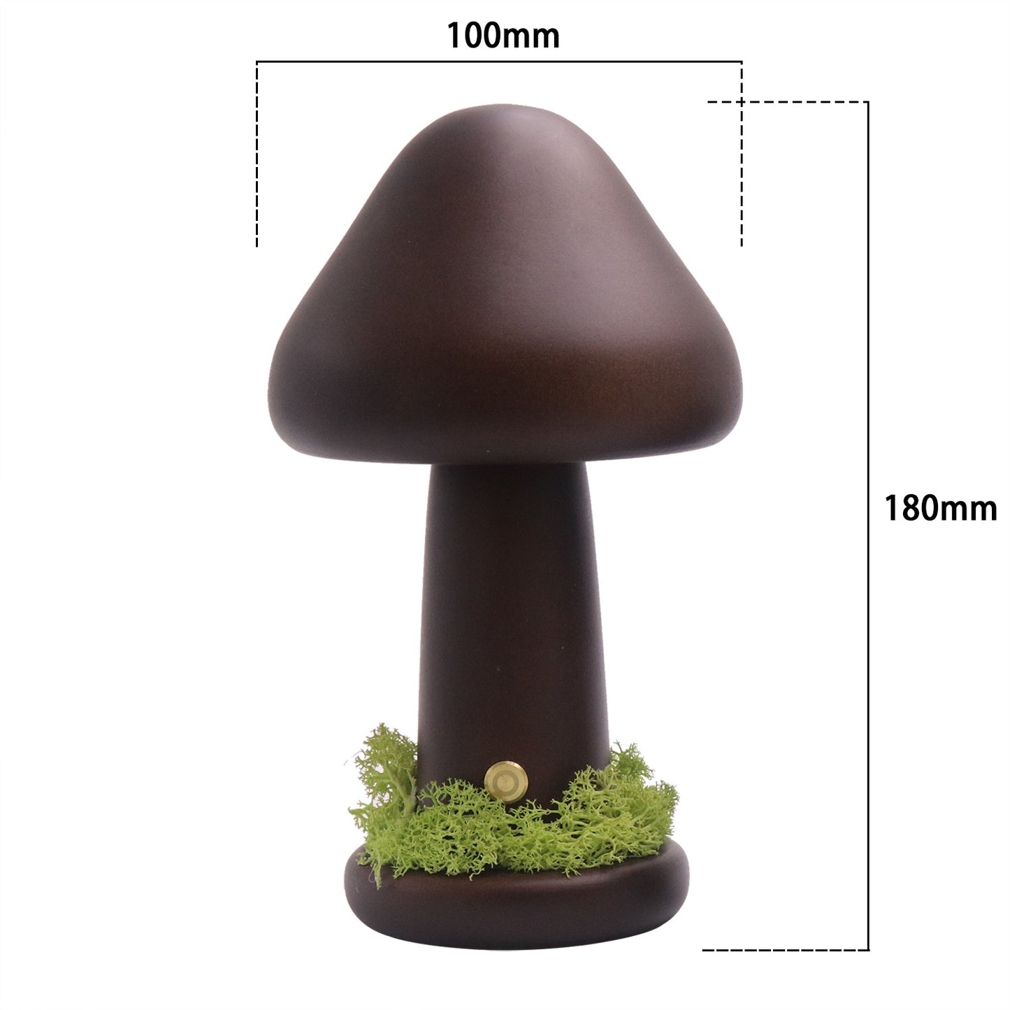 Twist Head Mushroom Small Night Lamp Warm Light Touch Home Decor