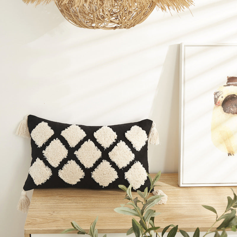 Ethnic Style Living Room Sofa Pillow Cases Rectangular