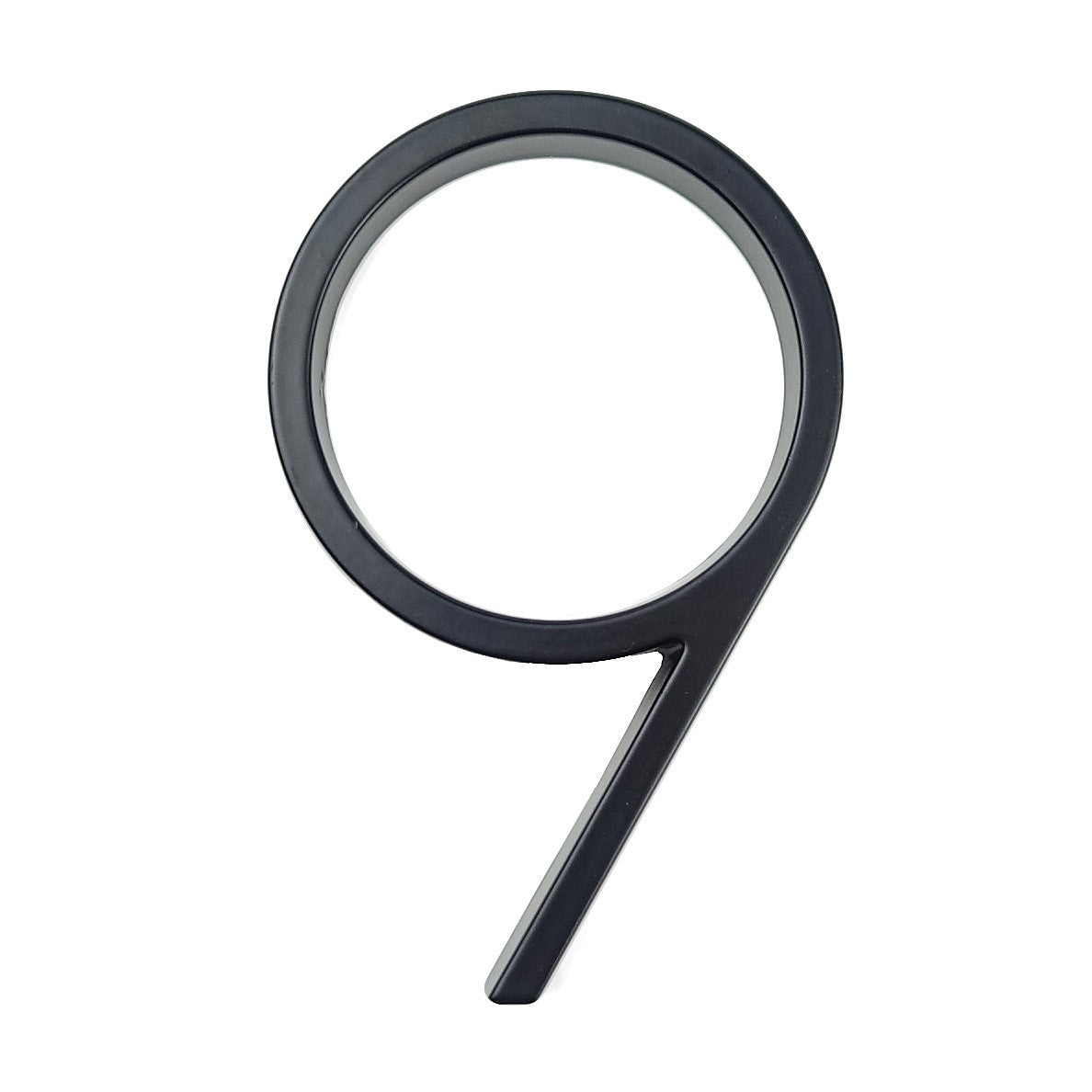 12CM Black 3D Three-dimensional Metal Digital Door Plate Number
