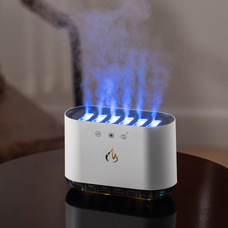 Dynamic Flame Humidifier USB Portable H20 Smart Ultrasonic Voice-Control